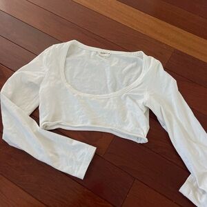 Adanola cropped long sleeve